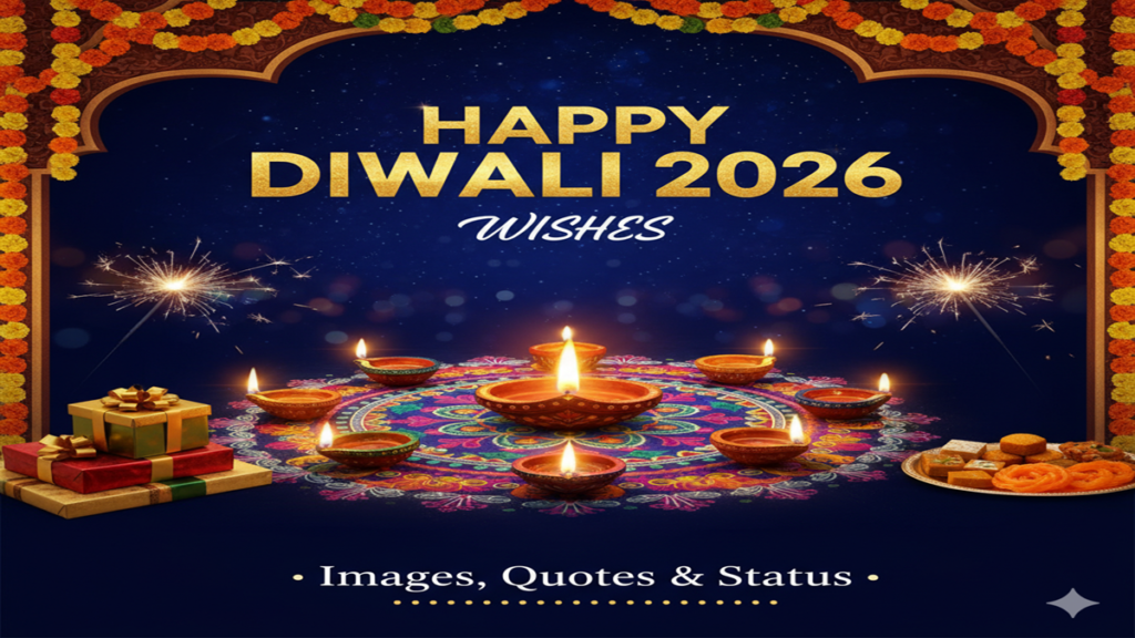 Happy Diwali 2026 Wishes in Hindi Images, Quotes & Status
