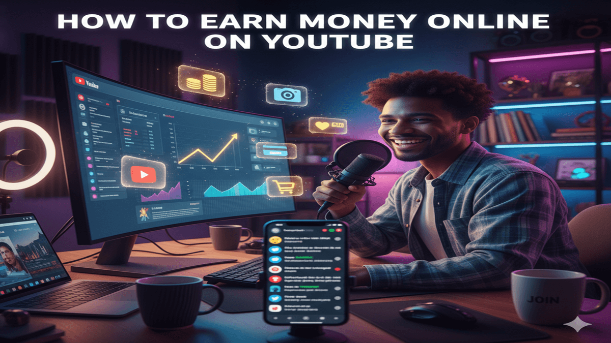 How To Earn Money Online In YouTube
