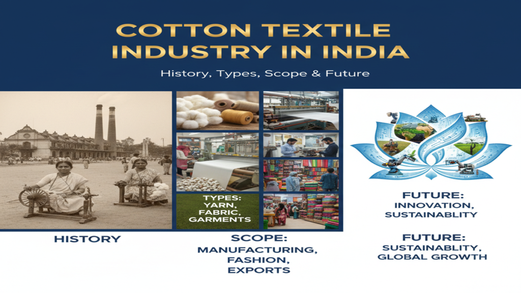 Cotton Textile Industry In India History Types, Scope & Future