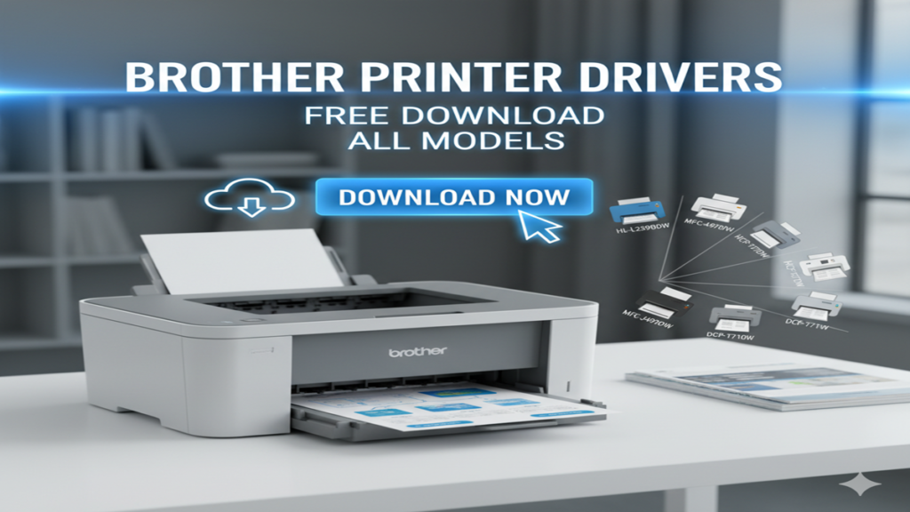 Brother Printer Drivers Free Download (All Models) 1 Brother Printer Drivers Free Download (All Models)