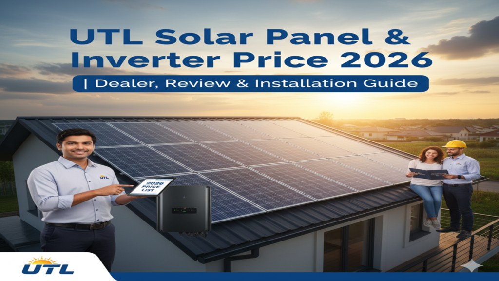 Utl Solar Panel & Inverter Price 2026 Dealer, Review & Installation Guide