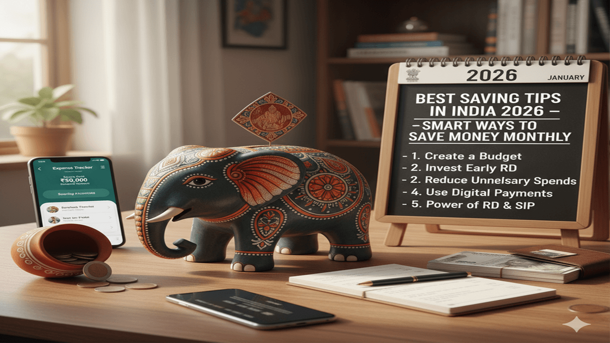 Best Saving Tips in India 2026 – Smart Ways to Save Money Monthly