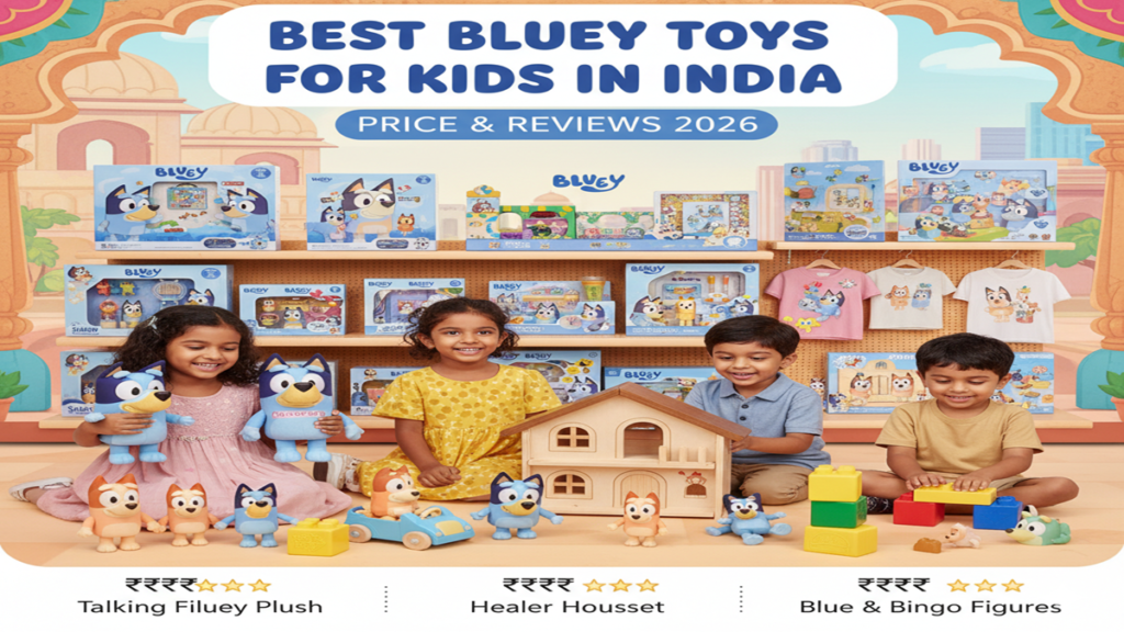 Best Bluey Toys For Kids In India Price & Reviews 2026