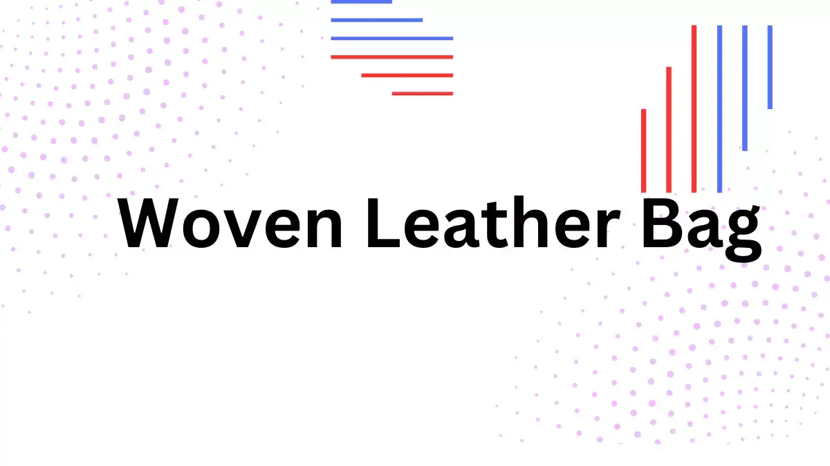 Woven Leather Bag