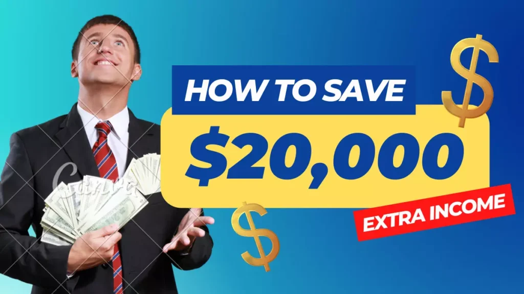 How To Save $20 000 in 6 Months Chart