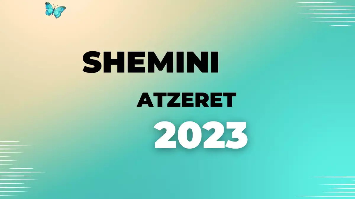 shemini atzeret 2023