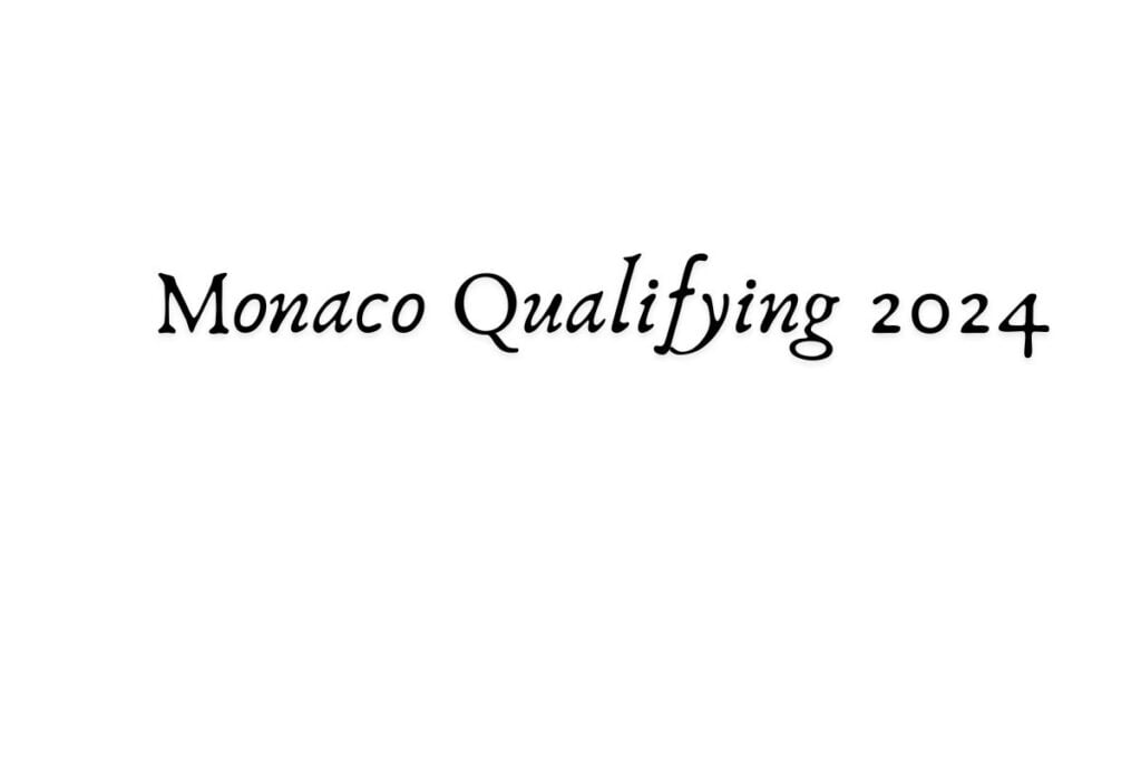 Monaco Qualifying 2024