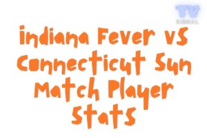 Indiana Fever vs Connecticut Sun Match Player Stats