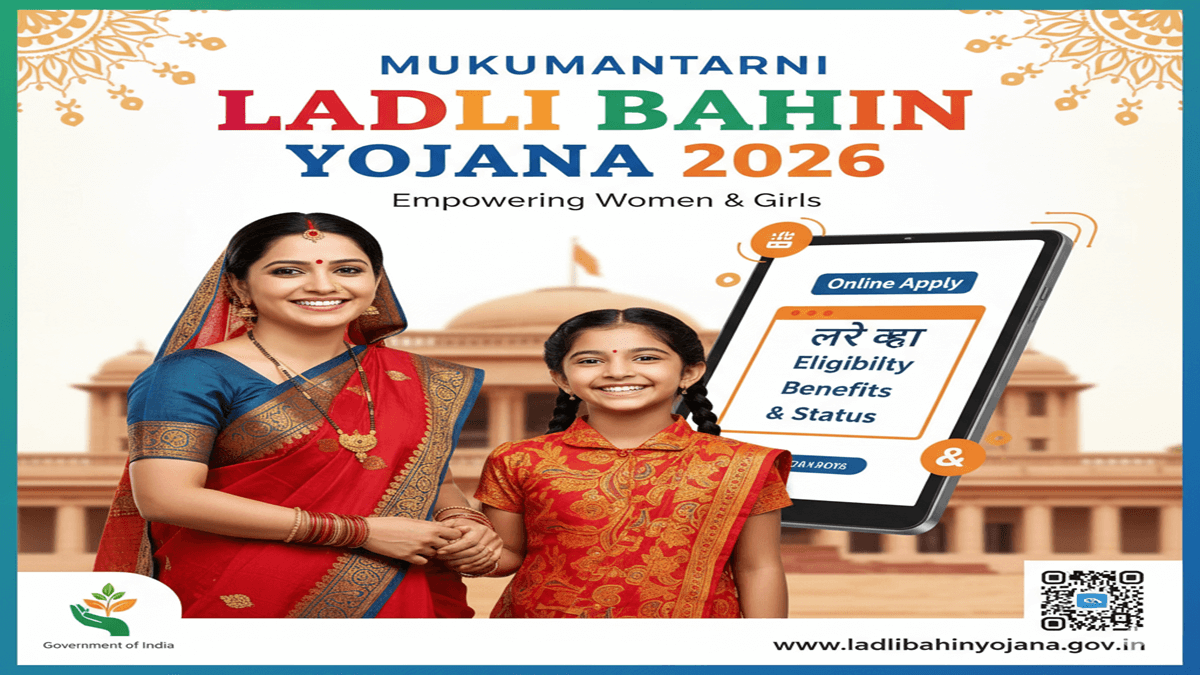 Mukhyamantri Ladki Bahin Yojana 2026 Online Apply, Eligibility, Benefits & Status