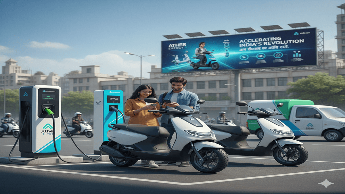 Ather Energy Ev Market Initiatives