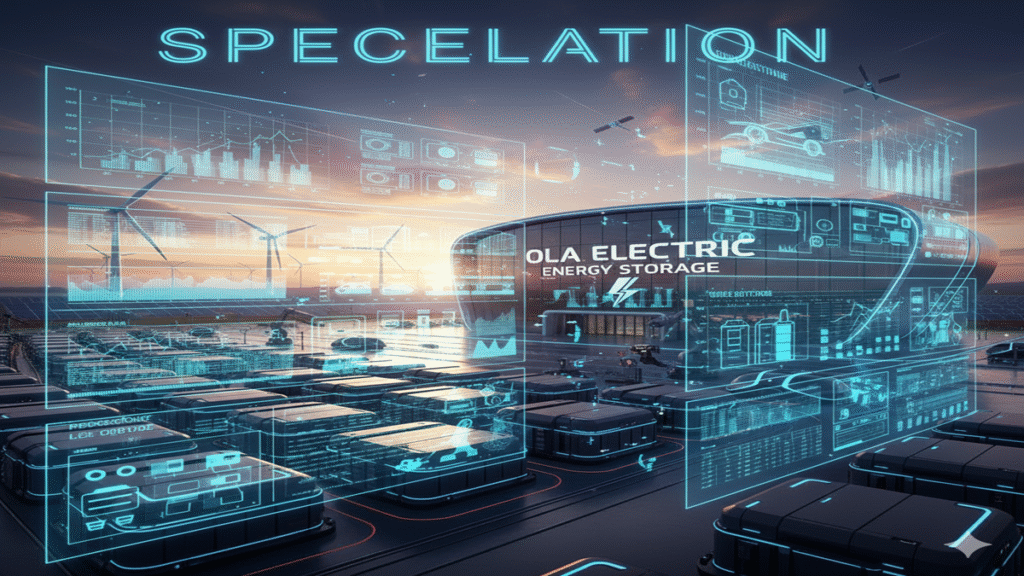 Ola Electric Energy Storage Speculation