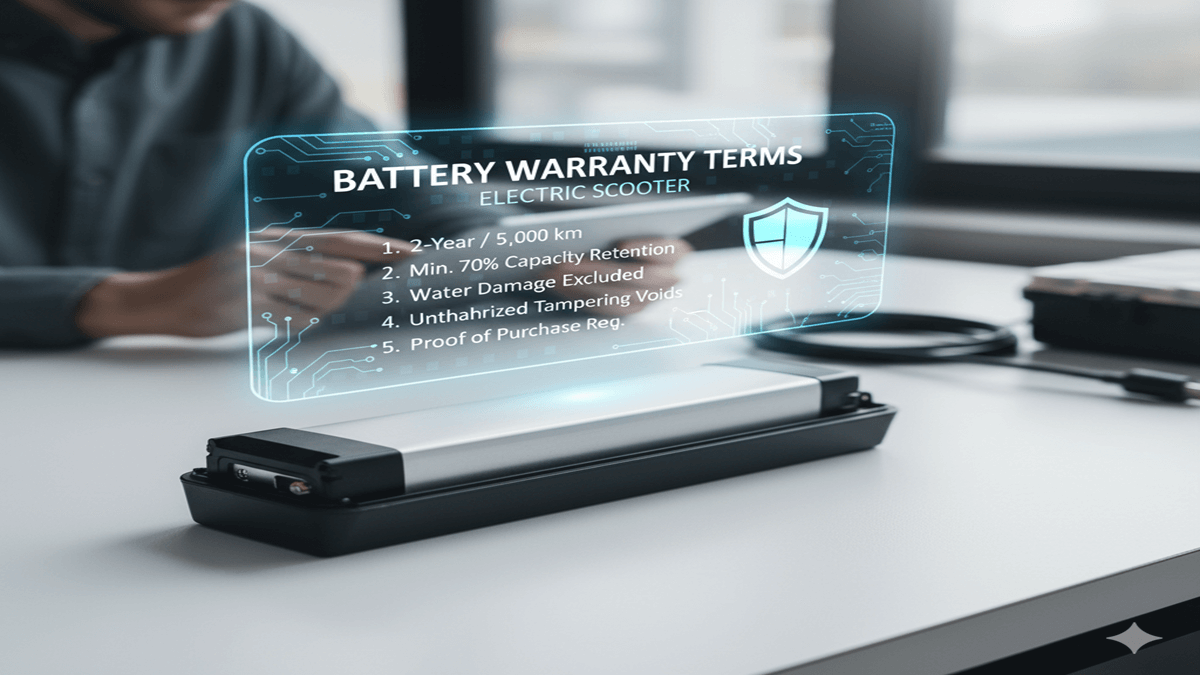 Battery Warranty Terms Electric Scooter