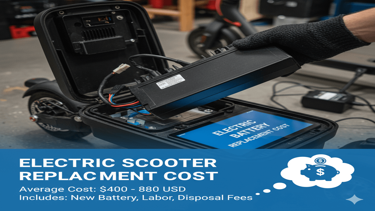 Electric Scooter Battery Replacement Cost