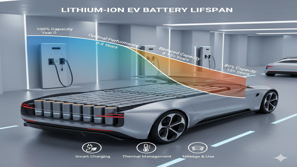 Lithium Ion Battery Lifespan For Ev