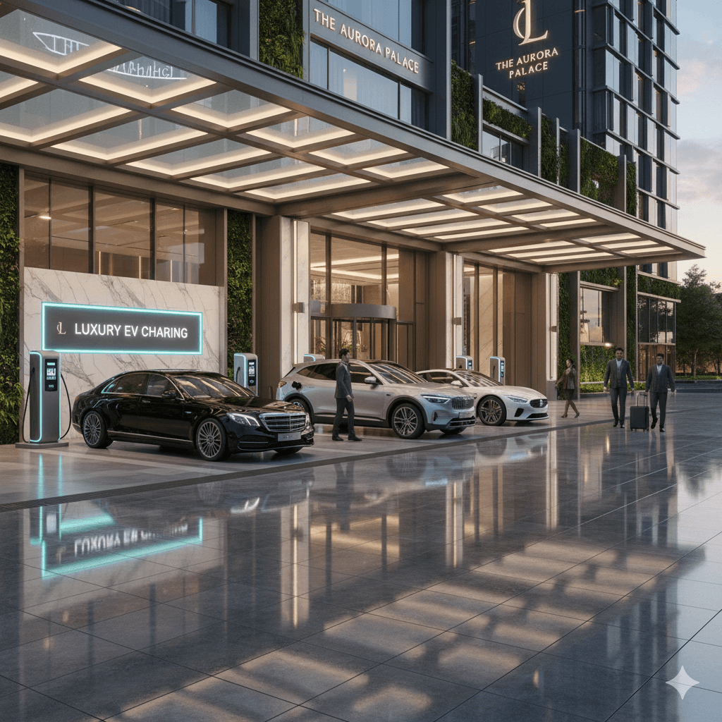 Luxury Hotel Brands EV Charging Stations