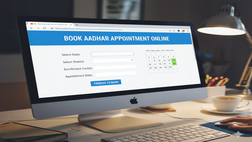 Aadhar Card Appointment Online Kaise Le