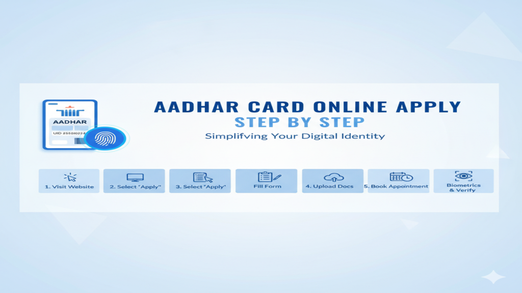 Aadhar Card Online Apply Step By Step Hindi