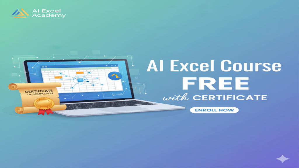 Ai Excel Course Free With Certificate