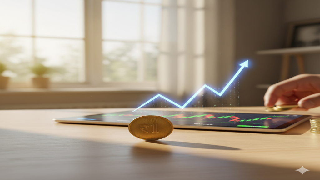 Can I Invest 1 Rs In Share Market