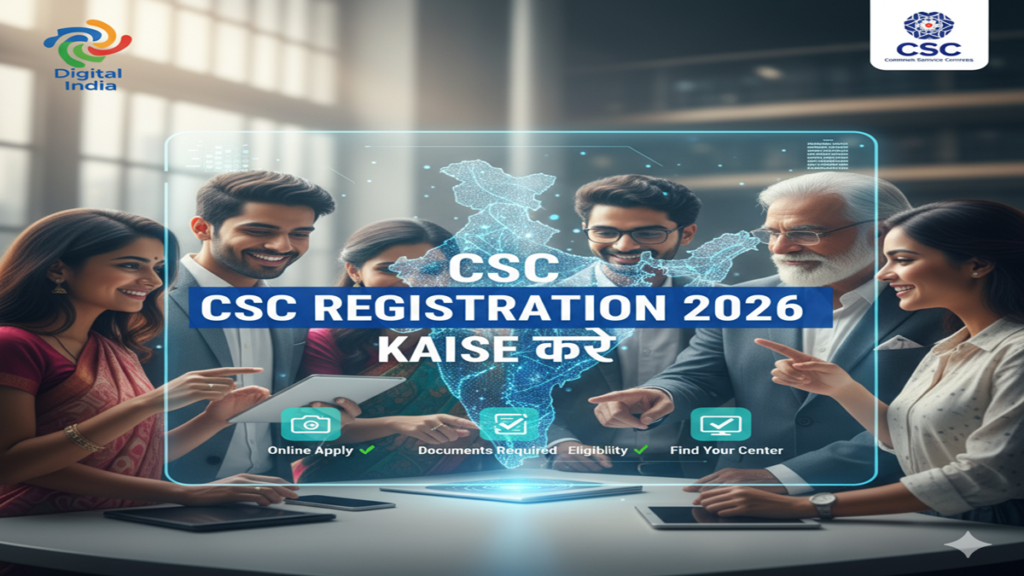 Csc Registration 2026 Kaise Kare