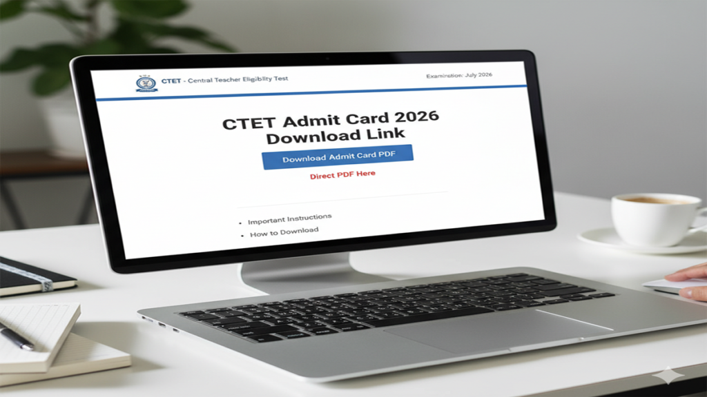 Ctet Admit Card 2026