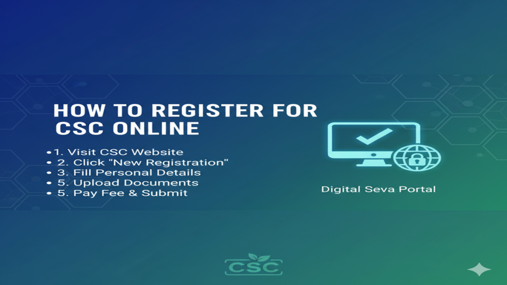 How To Register For Csc Online