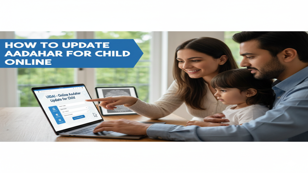 How To Update Aadhaar For Child Online