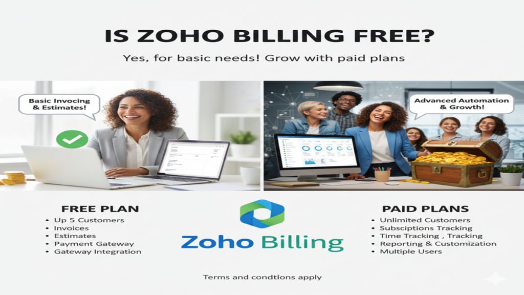 Is Zoho Billing Free