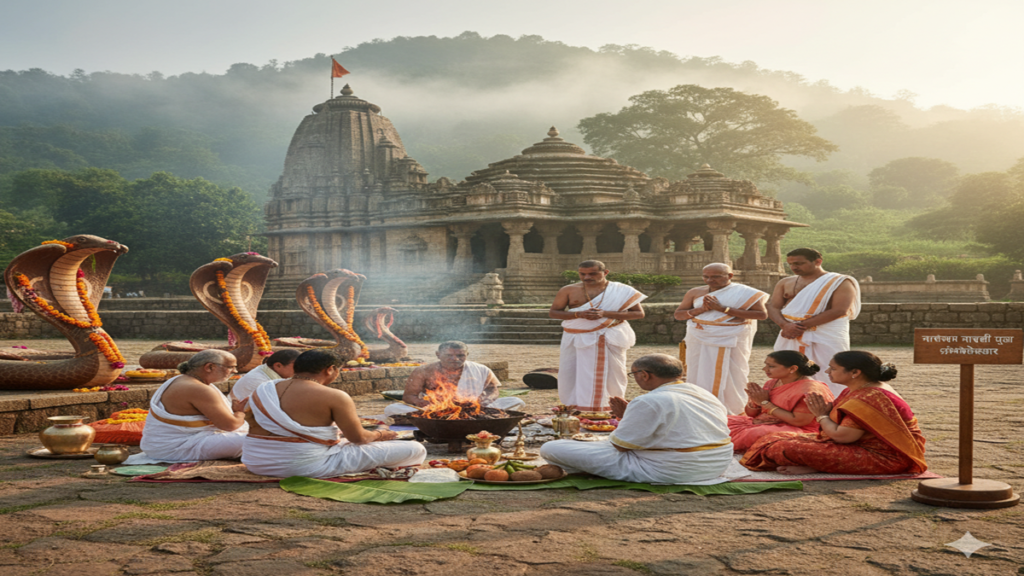 Narayan Nagbali Puja Near Trimbakeshwar Temple