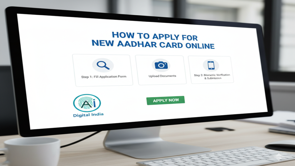 Naya Aadhar Card Online Kaise Apply Kare