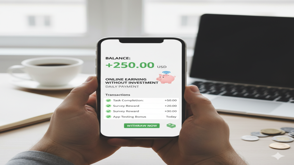 Online Earning Without Investment Daily Payment