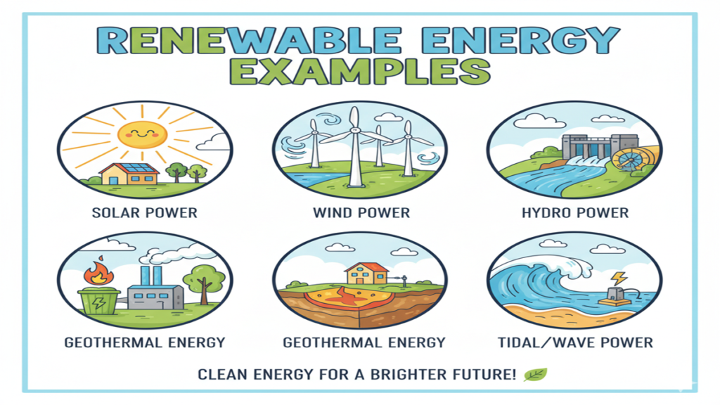 Renewable Energy Examples For Students