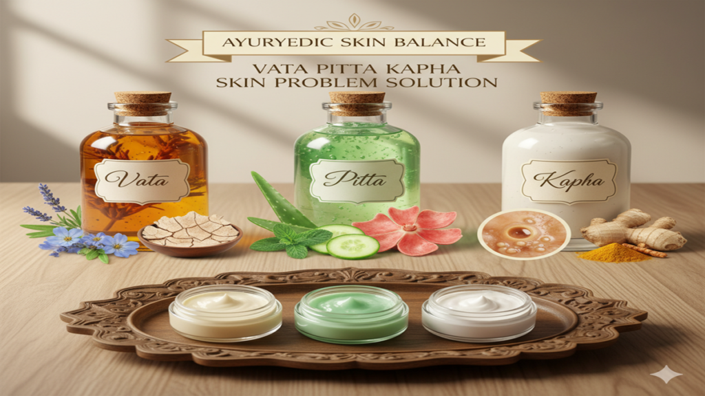 Vata Pitta Kapha Skin Problem Solution