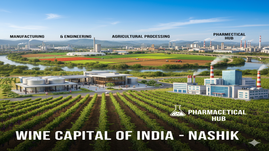 Which industry is famous in Nashik