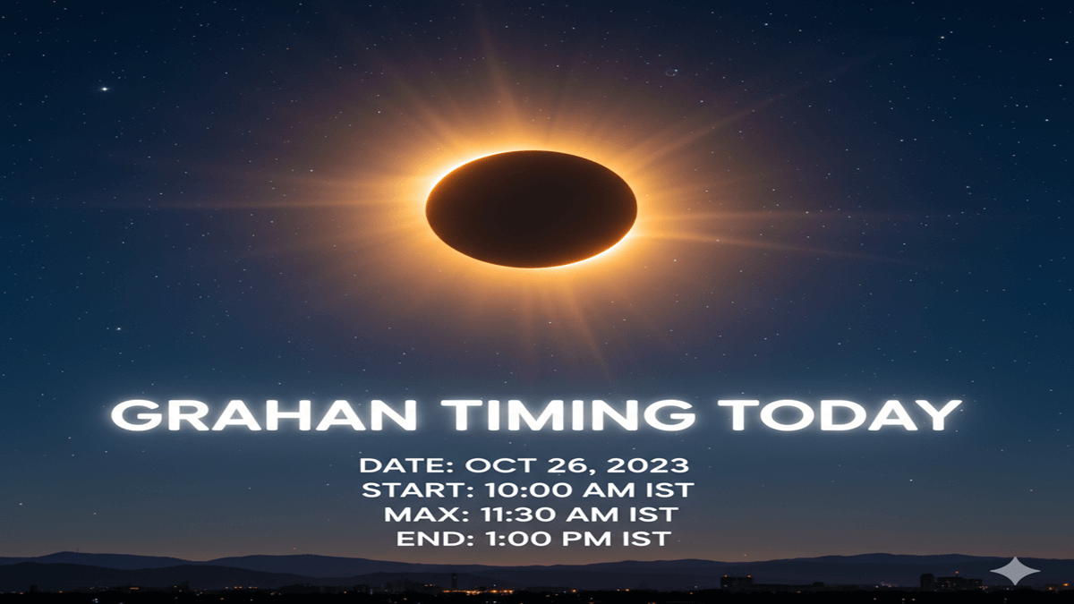 Grahan Timing Today
