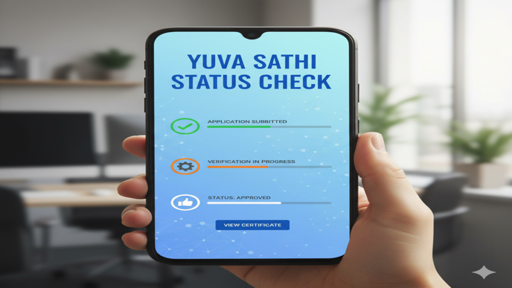 Yuva Sathi Status Check