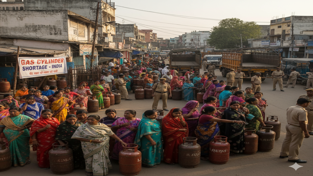 gas cylinder shortage in india