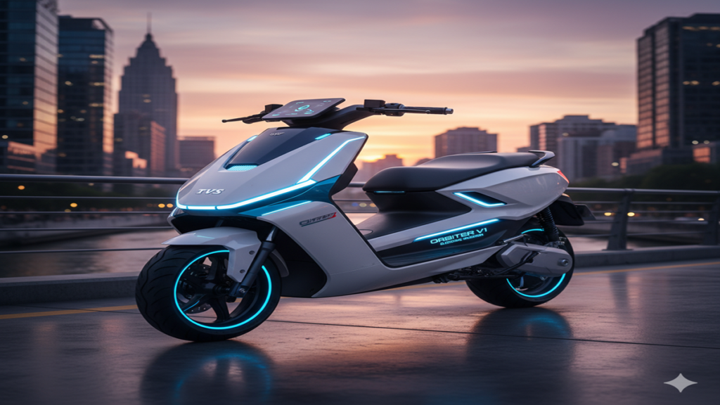 tvs orbiter v1 electric scooter