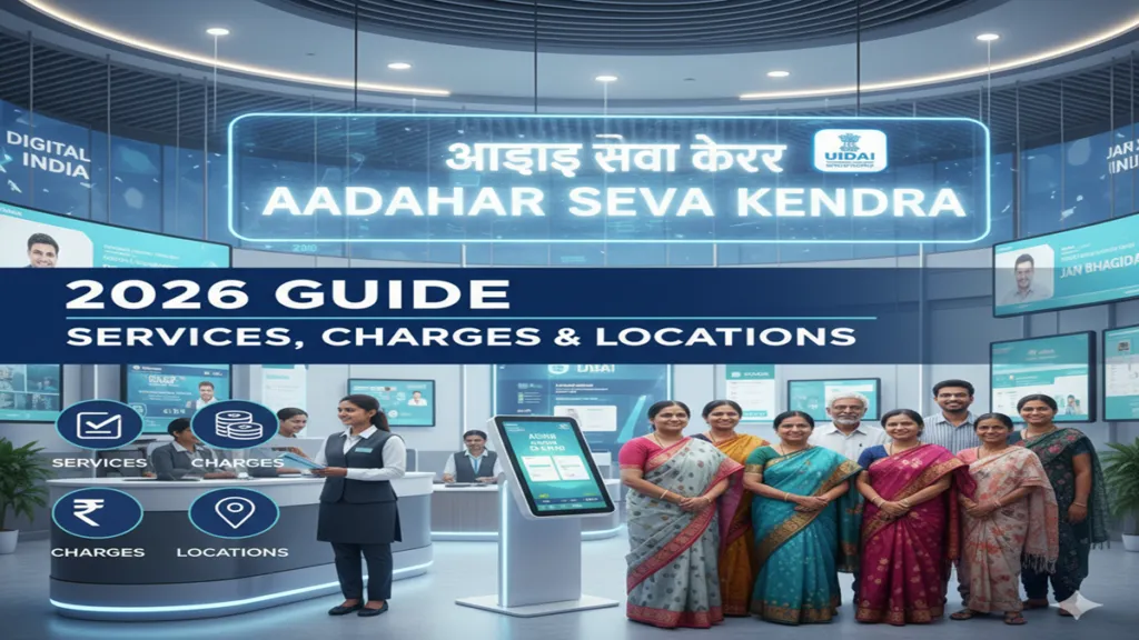 Aadhaar Seva Kendra official UIDAI service center