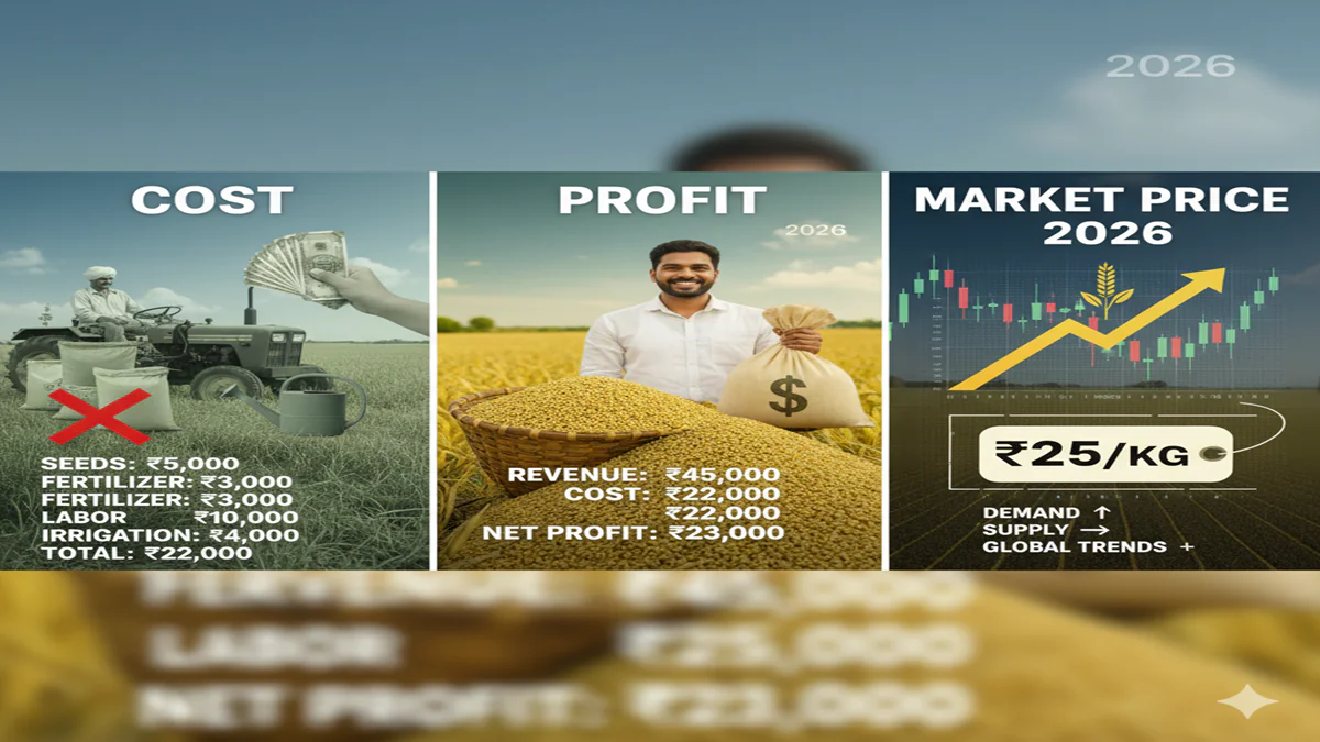 Bajari Farming Cost Profit & Market Price 2026