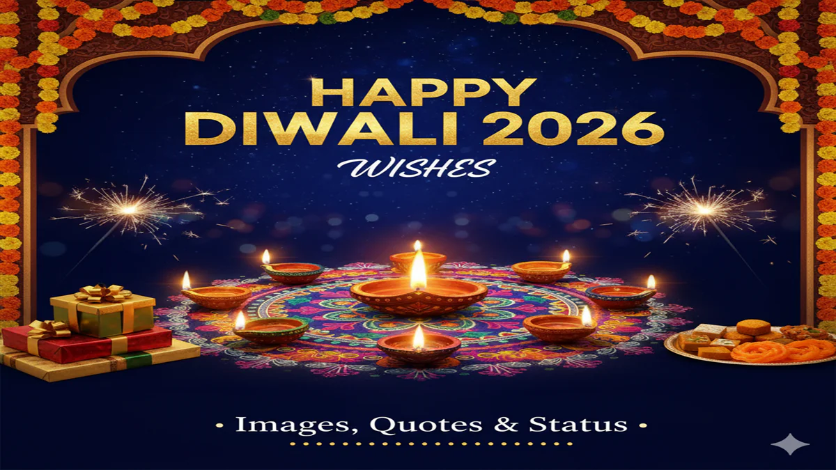 Happy Diwali 2026 Wishes in Hindi Images, Quotes & Status
