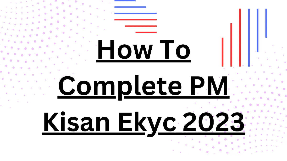 PM Kisan Ekyc