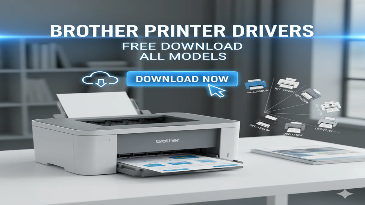 Brother Printer Drivers Free Download (All Models)