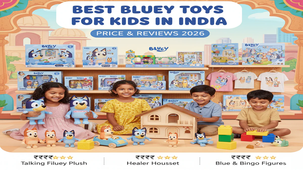 Best Bluey Toys For Kids In India Price & Reviews 2026