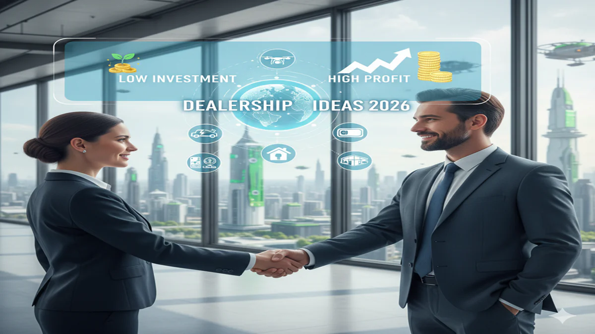 Business Dealership Ideas 2026 Low Investment, High Profit Opportunities