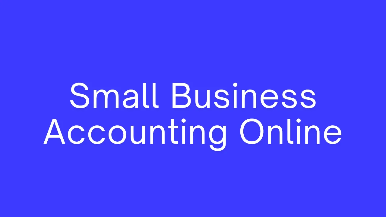 Small Business Accounting Online