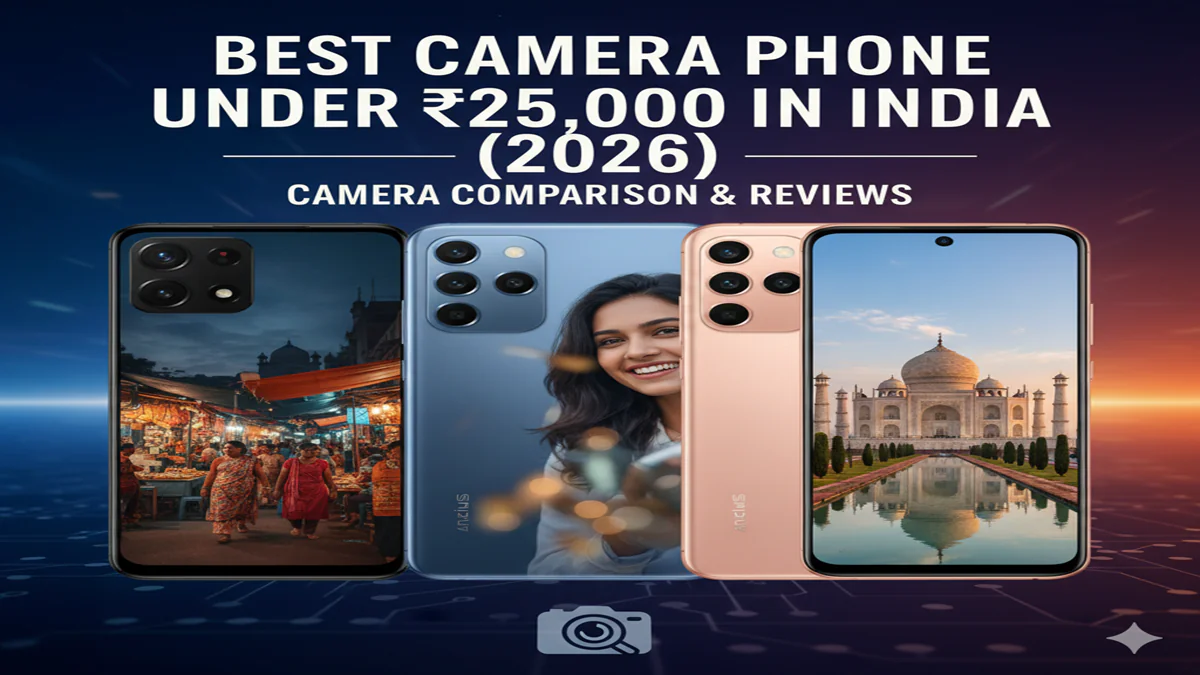 Best Camera Phone Under 25000 in India (2026) – Camera Comparison & Reviews