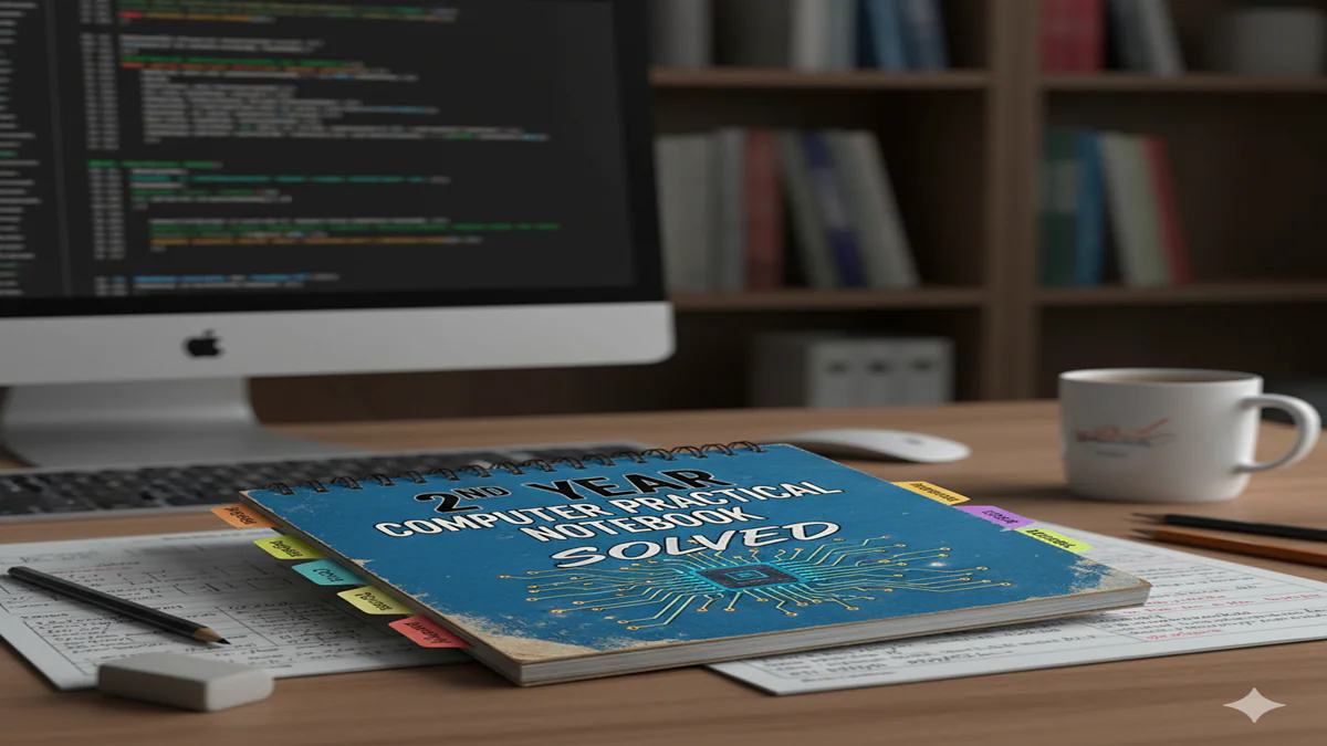 2nd Year Computer Practical Notebook Solved Pdf Free Download Updated 2026