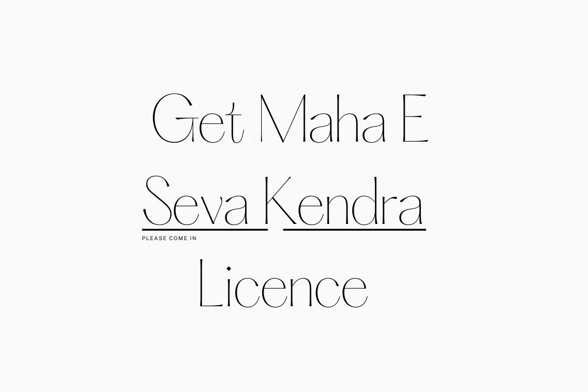 How To Get Maha E Seva Kendra Licence