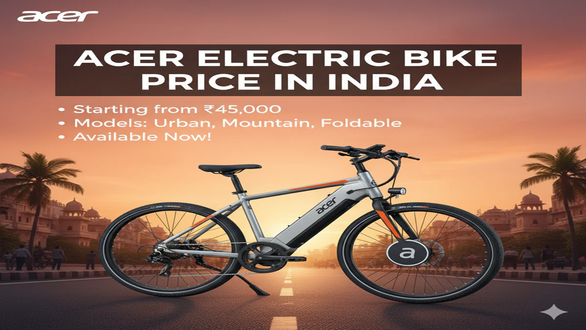Acer Electric Bike Price in India